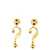 Moschino Moschino 'Question Mark' Earrings GOLD