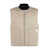 Palm Angels Palm Angels Full Zip Field Vest Beige