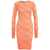 Pinko Lace dress "Amazzone" Orange