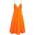 Silvian Heach Linen dress Orange