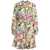 Guess by Marciano Flounce dress with floral print Multicolor