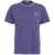 Stone Island T-shirt with embroidered logo Violet