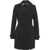 Save the Duck Double-breasted trench coat "Audrey" Black