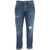Dondup Distressed jeans "Koons" Blue