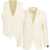 Tagliatore Suit in virgin wool blend White