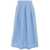 VICARIO CINQUE Skirt with inverted pleat Blue