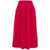 VICARIO CINQUE Skirt with inverted pleat Red
