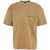 Herno T-shirt with flap pocket Brown