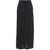 Thom / Krom Slit skirt in linen Black