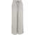 Thom / Krom Linen pants with wide leg Grey
