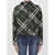 Burberry Check Cropped Lightweight Jacket GREEN
