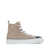 Brunello Cucinelli BRUNELLO CUCINELLI LACE-UP SNEAKERS WITH PANELS BROWN
