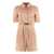 Gucci GUCCI COTTON PLAYSUIT PINK