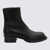 Alexander McQueen Alexander McQueen Black Leather Boots Black