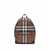 Burberry BURBERRY Check motif backpack BROWN