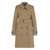 Burberry Burberry Cotton Trench Coat Beige