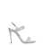 Dolce & Gabbana DOLCE & GABBANA KIM DOLCE&GABBANA - KEIRA METALLIC LEATHER SANDALS SILVER