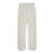 Thom Browne White Relaxed Pants with 4Bar RWB Detail in Cotton Woman WHITE