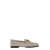 TOD'S TOD'S Moccasin in nubuck with metal chain GREY