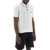 DSQUARED2 Perforated Knit Polo Shirt WHITE VARIANT
