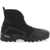 Ganni Layered Effect Technical Ankle Boots BLACK