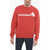 DSQUARED2 Crew Neck Brushed Cotton Cool Fit Sweatshirt Red