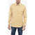 DSQUARED2 Standard Collar 1964 Cotton Shirt Beige