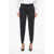Bottega Veneta Wool Front-Pleated Pants With Curved Design Black