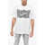 DSQUARED2 Crew Neck Shark Slouch Fit T-Shirt With Print White