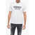 DSQUARED2 Crew Neck Ceresio 9 T-Shirt With Printed Logo White