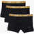 Nike Set Of 3 Stretch Cotton Boxer With Logoed Elastic Band Black