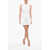 Moncler Cotton Minidress With Elastic Waistband White
