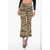 Stella McCartney Cropped Fit Bootcut Pants With Tiger Motif Beige
