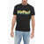 DSQUARED2 Crew Neck Cool Fit T-Shirt With Printed Logo Black