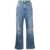 Stella McCartney STELLA MCCARTNEY zip-detail straight-leg jeans DENIM