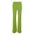 Liu Jo Tailored High Waisted Green Pants in Stretch Fabric Woman GREEN
