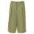 AMI Paris AMI Paris Pin Tuck Bermuda Shorts GREEN