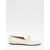 TOD'S Leather loafers WHITE
