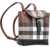 Burberry BURBERRY MINI COATED CANVAS BACKPACK BROWN