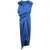 Issey Miyake ISSEY MIYAKE ENVELOPING LONG DRESS CLOTHING BLUE
