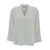 ANTONELLI 'Aristide' White Blouse With V Neckline In Silk Blend Woman WHITE