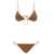 OSEREE 'Lumière' Gold Microkini with Rings in Lurex Woman GREY