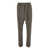 Rick Owens Light Brown Low Crotch Straight Trousers In Cotton Man PINK