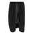 Rick Owens Rick's Pods' Trousers with Black Low Crotch in Rayon Man BLACK