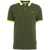 Sun68 Polo with embroidered logo Green