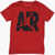 Nike Air Jordan Front Printed Crew-Neck T-Shirt Red