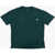 Converse All Star Solid Color Crew-Neck T-Shirt With Breast Pocket Green