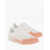 Maison Margiela Mm22 Cotton Low Top Sneakers With Painted Detail White