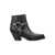 SONORA SONORA Jalapeno belt ankle boots BLACK