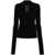 Rick Owens RICK OWENS TOP WITH CUT-OUT DETAIL BLACK